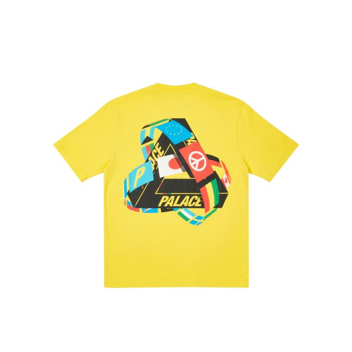 TRI-FLAG T-SHIRT YELLOW one color