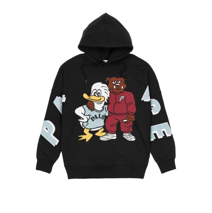 Thumbnail DOG AND DUCK DROP SHOULDER HOOD BLACK one color