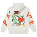 Thumbnail DOG AND DUCK DROP SHOULDER HOOD GREY MARL one color