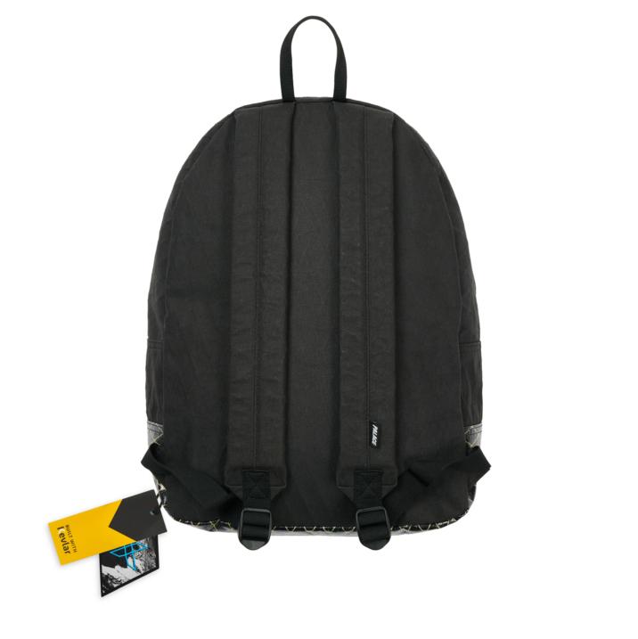PALACE X-PAC COTTON CANVAS BACKPACK BLACK one color