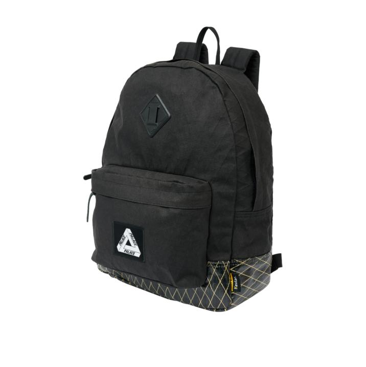 PALACE X-PAC COTTON CANVAS BACKPACK BLACK one color