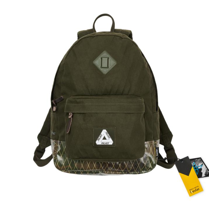 Thumbnail PALACE X-PAC COTTON CANVAS BACKPACK OLIVE one color