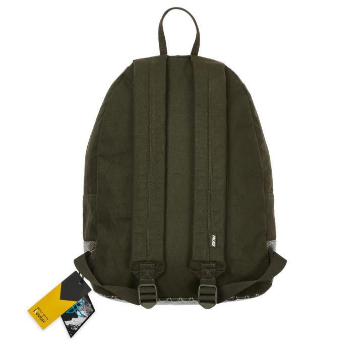Thumbnail PALACE X-PAC COTTON CANVAS BACKPACK OLIVE one color