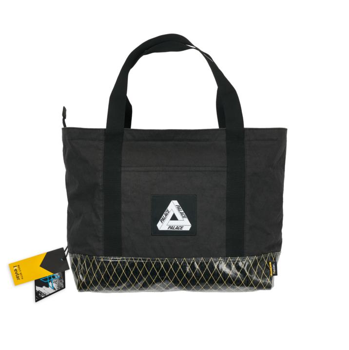 Thumbnail PALACE X-PAC COTTON CANVAS SHOPPER BAG BLACK one color