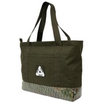 Thumbnail PALACE X-PAC COTTON CANVAS SHOPPER BAG OLIVE one color