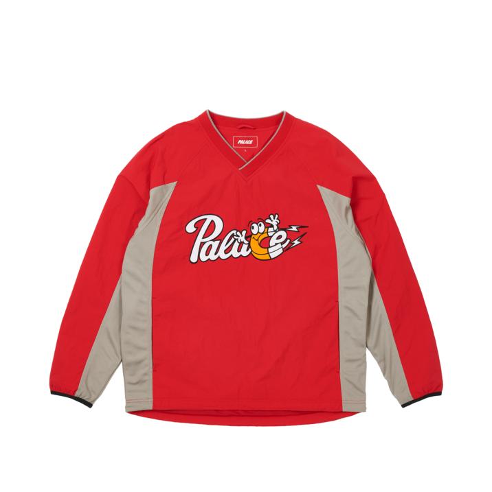 Thumbnail SHELL PULLOVER JACKET RED one color