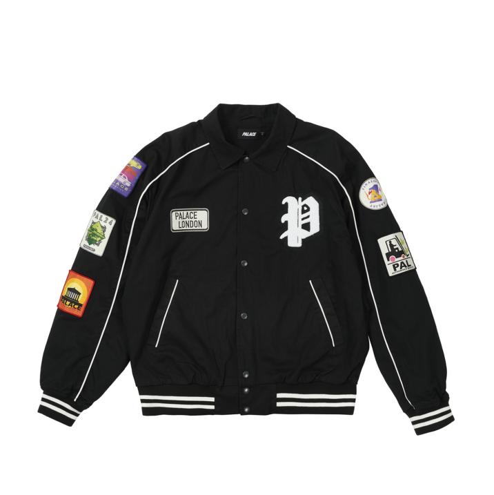 Thumbnail PATCHES COTTON BOMBER BLACK one color