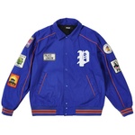 Thumbnail PATCHES COTTON BOMBER ROYAL BLUE one color