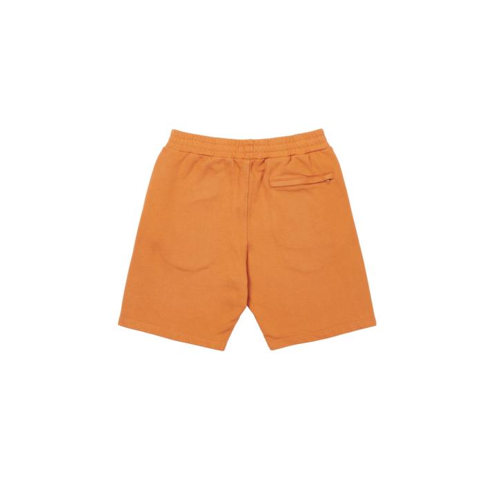 PALACE LONDON SWEAT SHORTS RUST one color