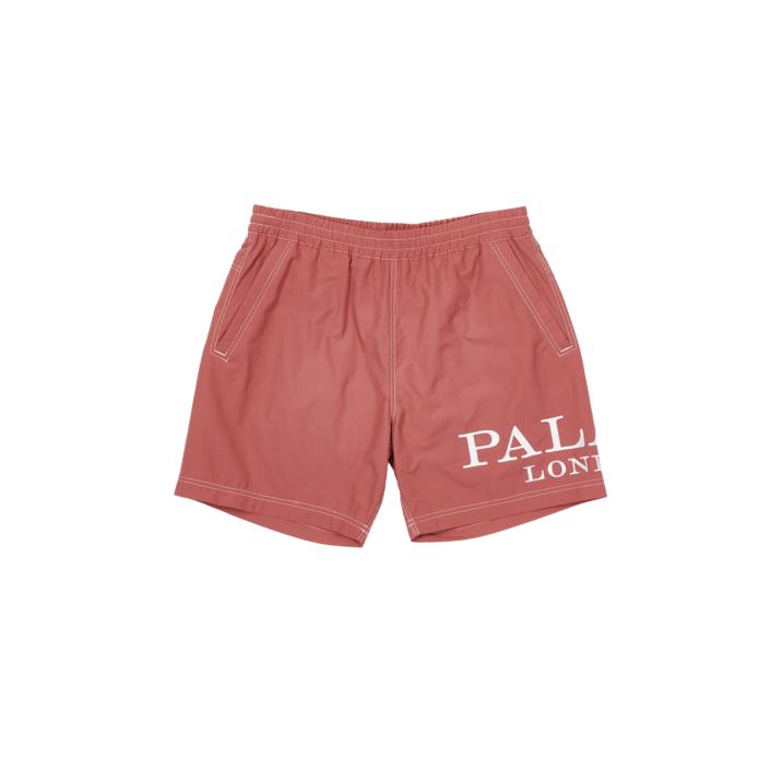 PALACE LONDON SWIM SHORTS RED one color