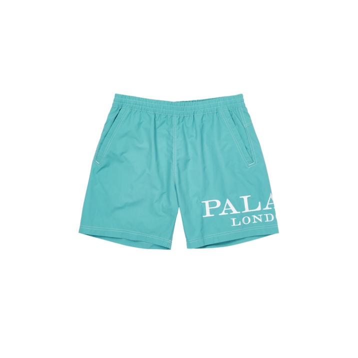 Thumbnail PALACE LONDON SWIM SHORTS TEAL one color