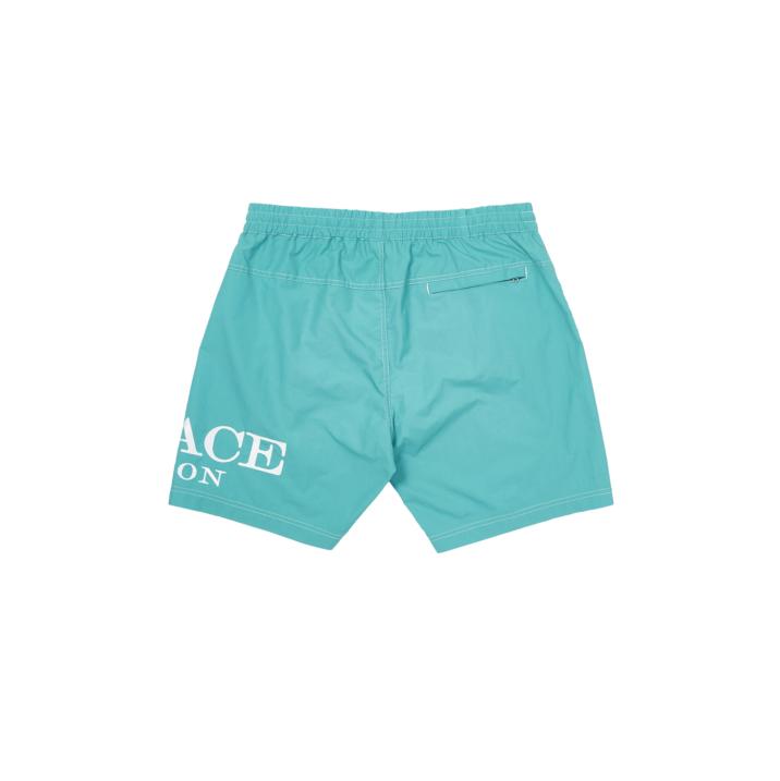 Thumbnail PALACE LONDON SWIM SHORTS TEAL one color