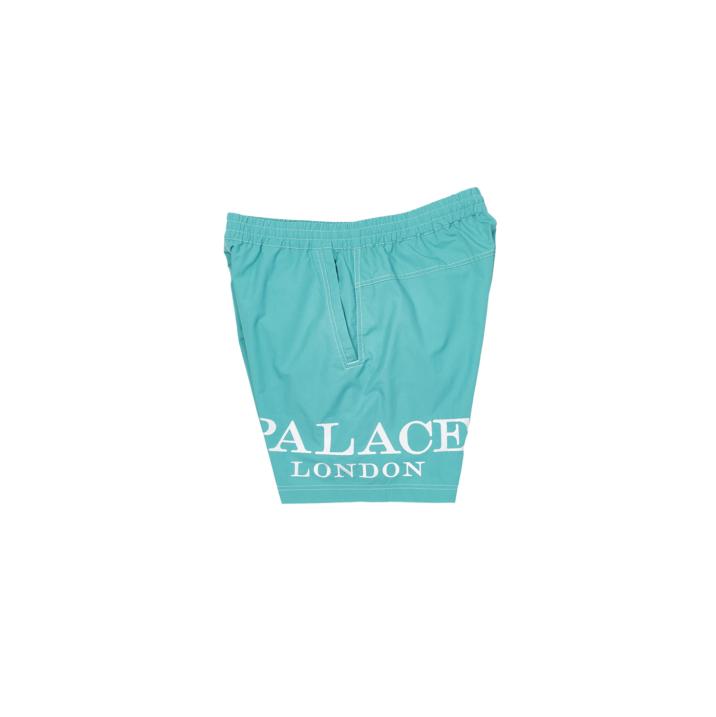 Thumbnail PALACE LONDON SWIM SHORTS TEAL one color