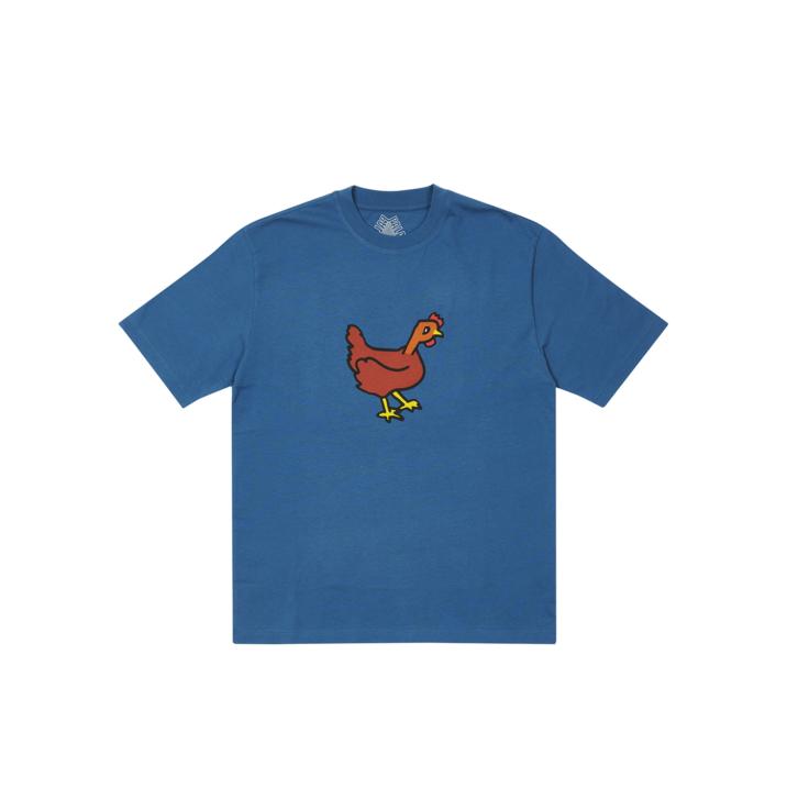 CLUCKING T-SHIRT BLUE one color