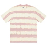 Thumbnail BLEACHED STRIPE T-SHIRT PINK one color