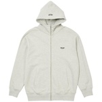 Thumbnail SLUB ZIG ZAG ZIP HOOD GREY MARL one color