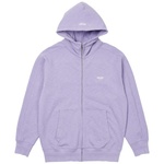 Thumbnail SLUB ZIG ZAG ZIP HOOD VIOLET one color