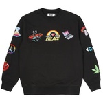 Thumbnail MIXED MEDIA BITMAP CREW BLACK one color