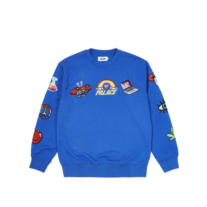 Thumbnail MIXED MEDIA BITMAP CREW BLUE one color