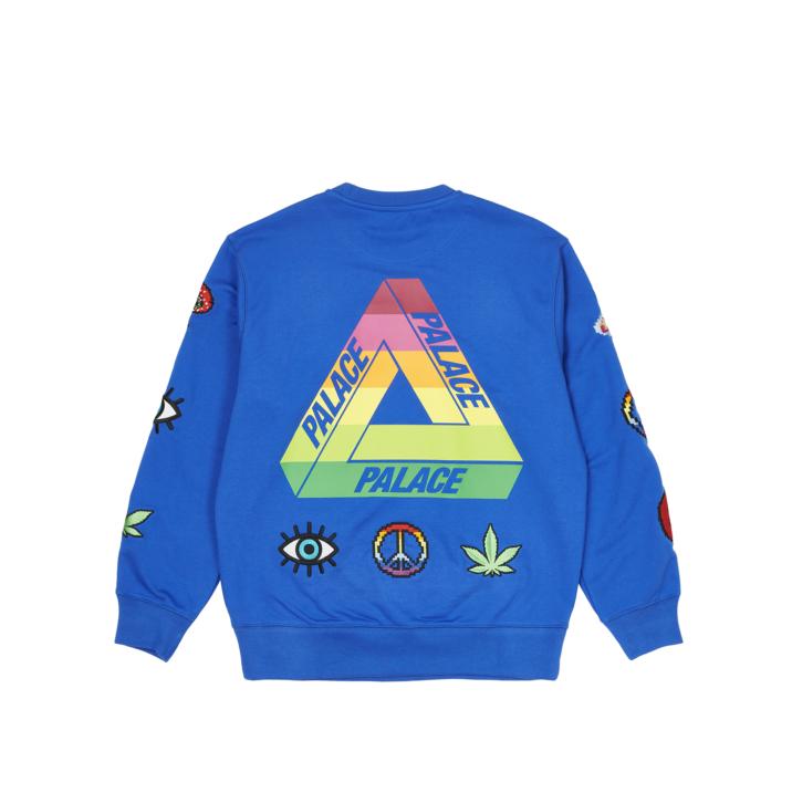 Thumbnail MIXED MEDIA BITMAP CREW BLUE one color