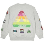 Thumbnail MIXED MEDIA BITMAP CREW GREY MARL one color