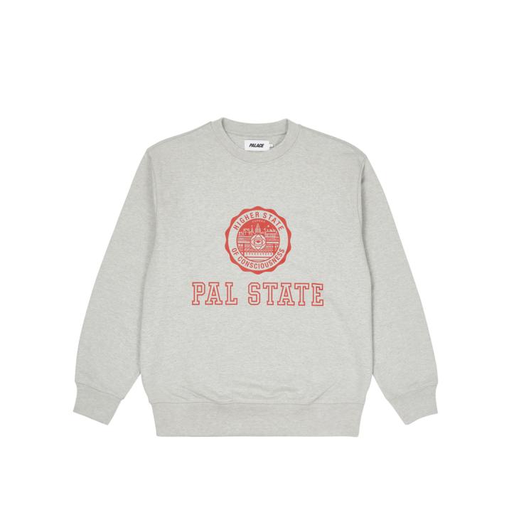 Thumbnail PAL STATE CREW GREY MARL one color