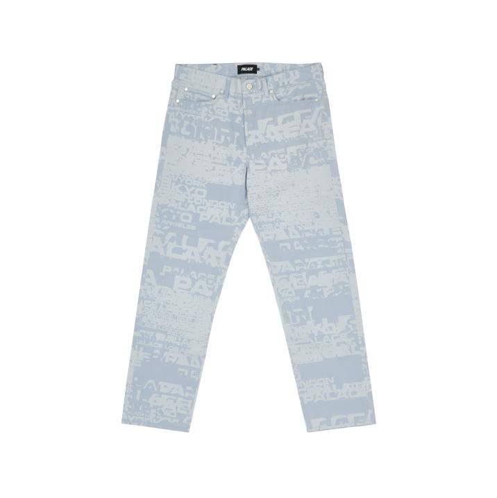 Thumbnail CITIES JACQUARD TROUSER BLUE one color