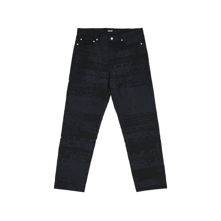 Thumbnail CITIES JACQUARD TROUSER BLACK one color