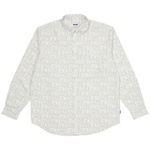 Thumbnail DOMINO PRINT OXFORD SHIRT WHITE one color