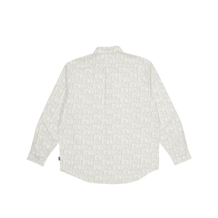 Thumbnail DOMINO PRINT OXFORD SHIRT WHITE one color