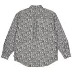 Thumbnail DOMINO PRINT OXFORD SHIRT BLACK one color