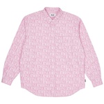Thumbnail DOMINO PRINT OXFORD SHIRT PINK one color