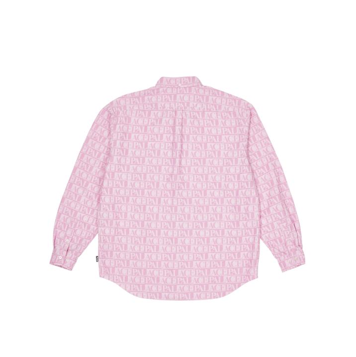 Thumbnail DOMINO PRINT OXFORD SHIRT PINK one color