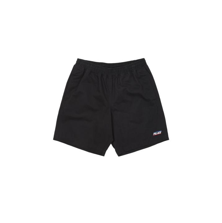 Thumbnail BASICALLY A WASHED COTTON SHORT BLACK one color