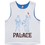 Thumbnail MESH PRACTICE VEST WHITE / BLUE one color