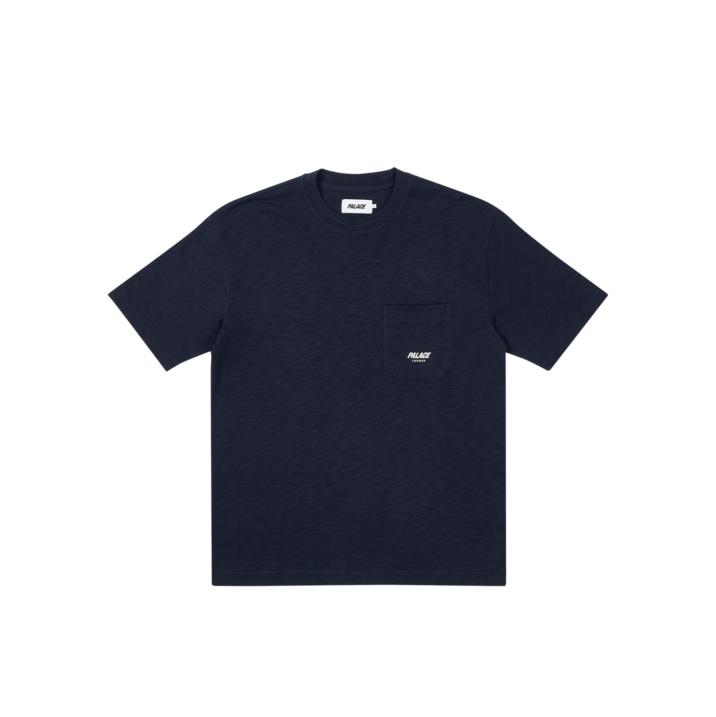 Thumbnail SLUB POCKET ZIG ZAG T-SHIRT NAVY one color