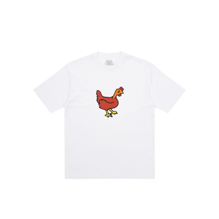 CLUCKING T-SHIRT WHITE one color