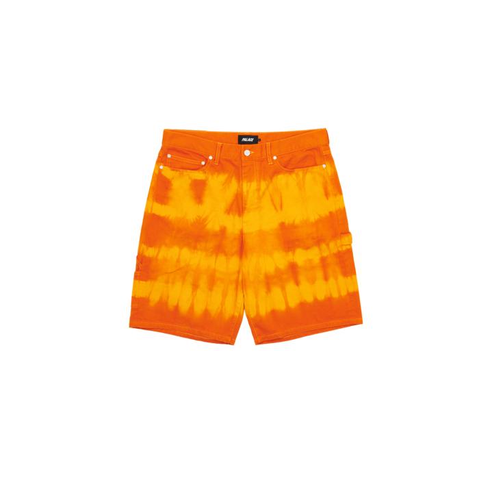 Thumbnail TIE-DYE SHORTS ORANGE one color