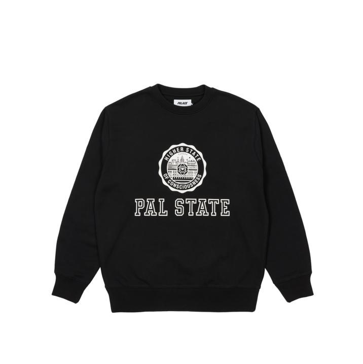 Thumbnail PAL STATE CREW BLACK one color