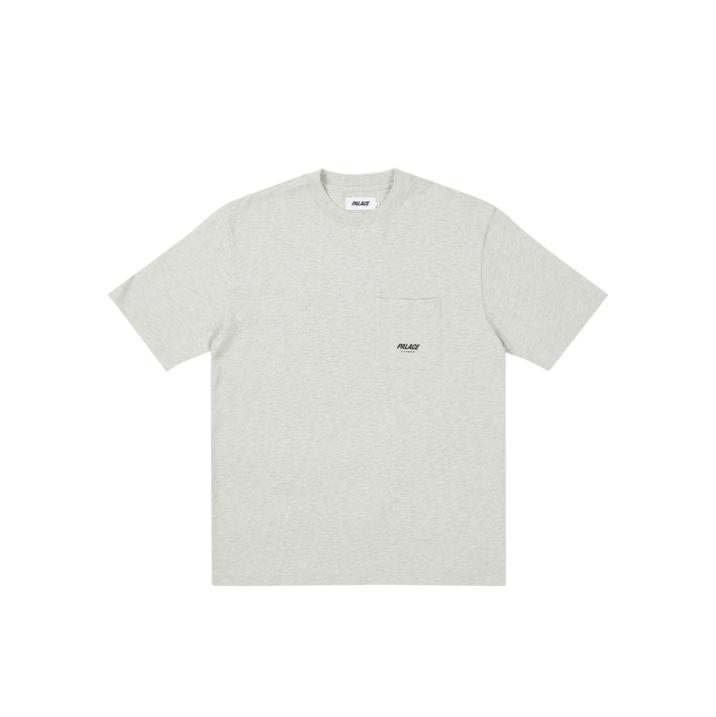 Thumbnail SLUB POCKET ZIG ZAG T-SHIRT GREY MARL one color