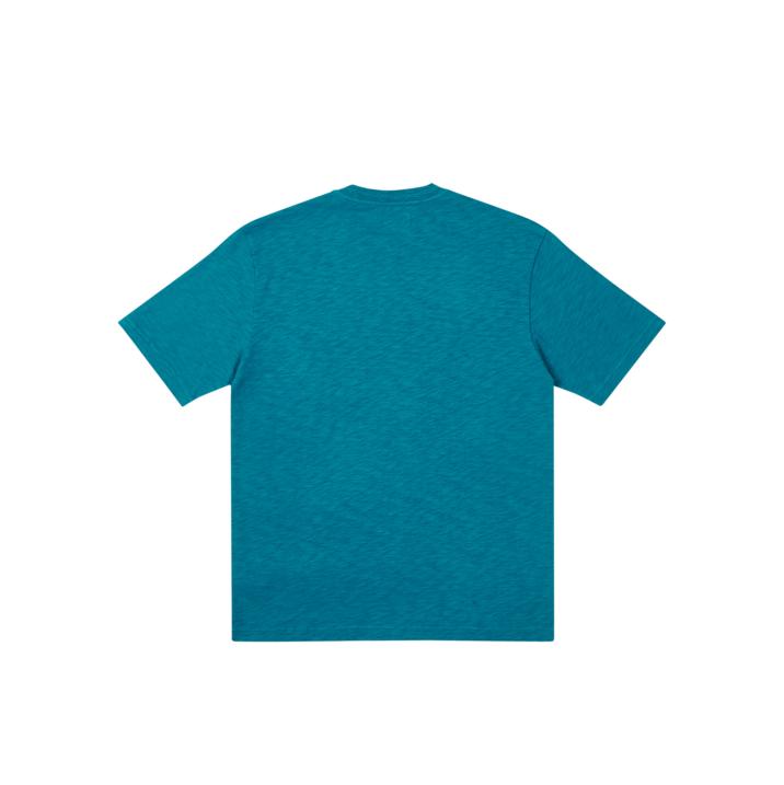 Thumbnail SLUB POCKET ZIG ZAG T-SHIRT TEAL one color