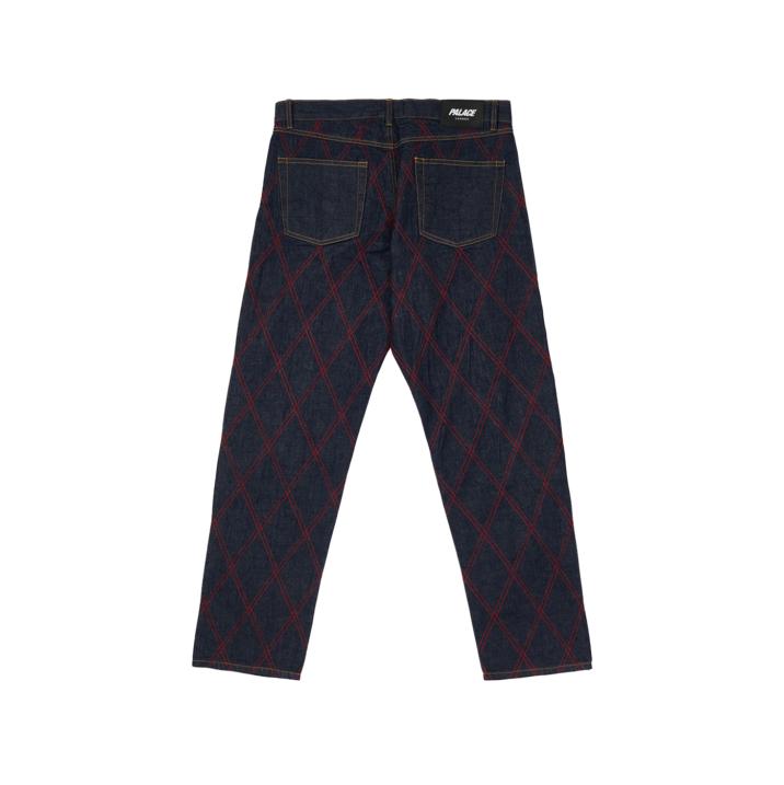 Thumbnail DIAMOND STITCH JEAN INDIGO one color