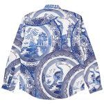 Thumbnail CHINA PLATE SHIRT NAVY one color