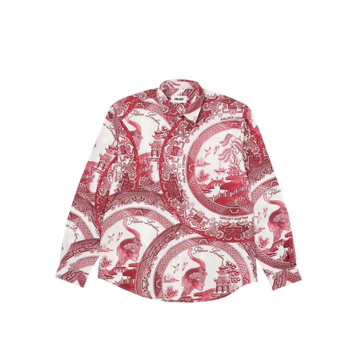 Thumbnail CHINA PLATE SHIRT RED one color