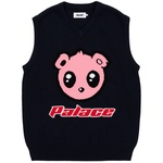 Thumbnail KAWAII VEST KNIT NAVY one color