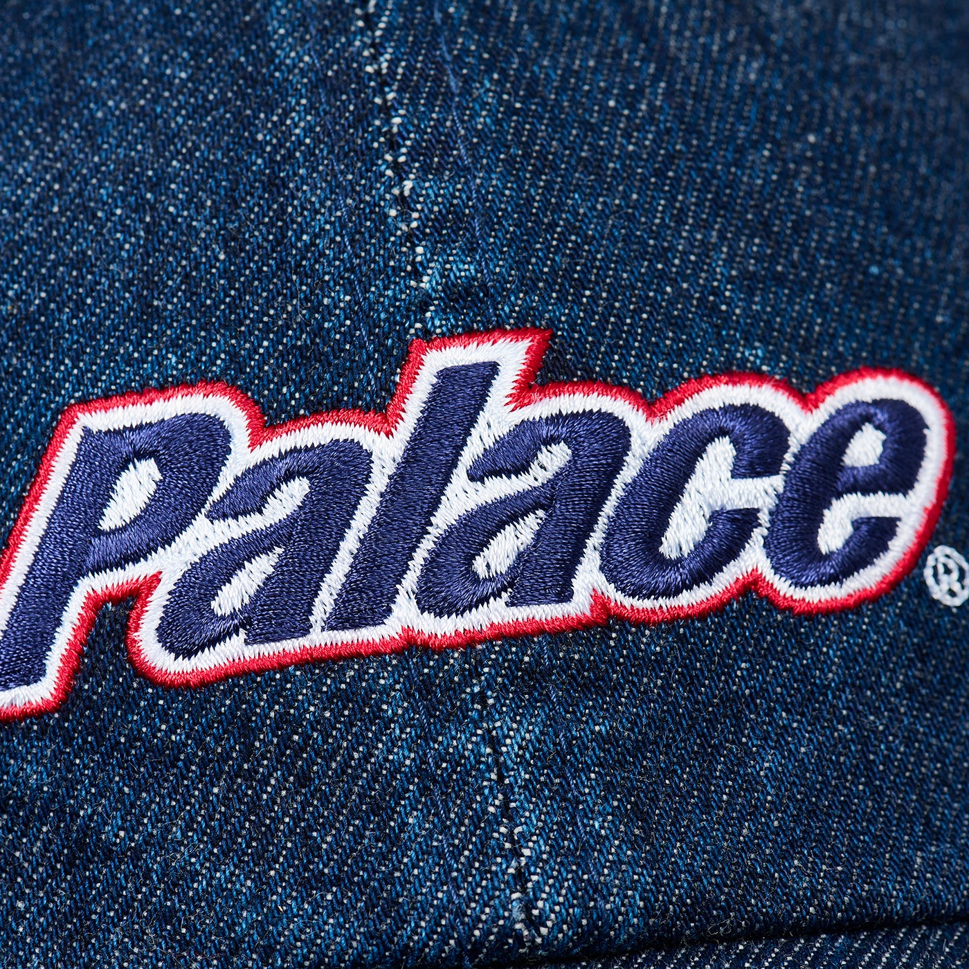 Thumbnail LOWERCASE WASHED DENIM 6-PANEL INDIGO one color
