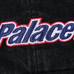 Thumbnail LOWERCASE WASHED DENIM 6-PANEL BLACK one color