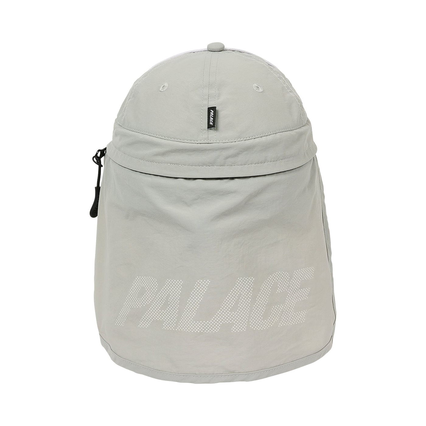 Thumbnail FONT ZIP SHELL NECK SAVER 6-PANEL GREY one color
