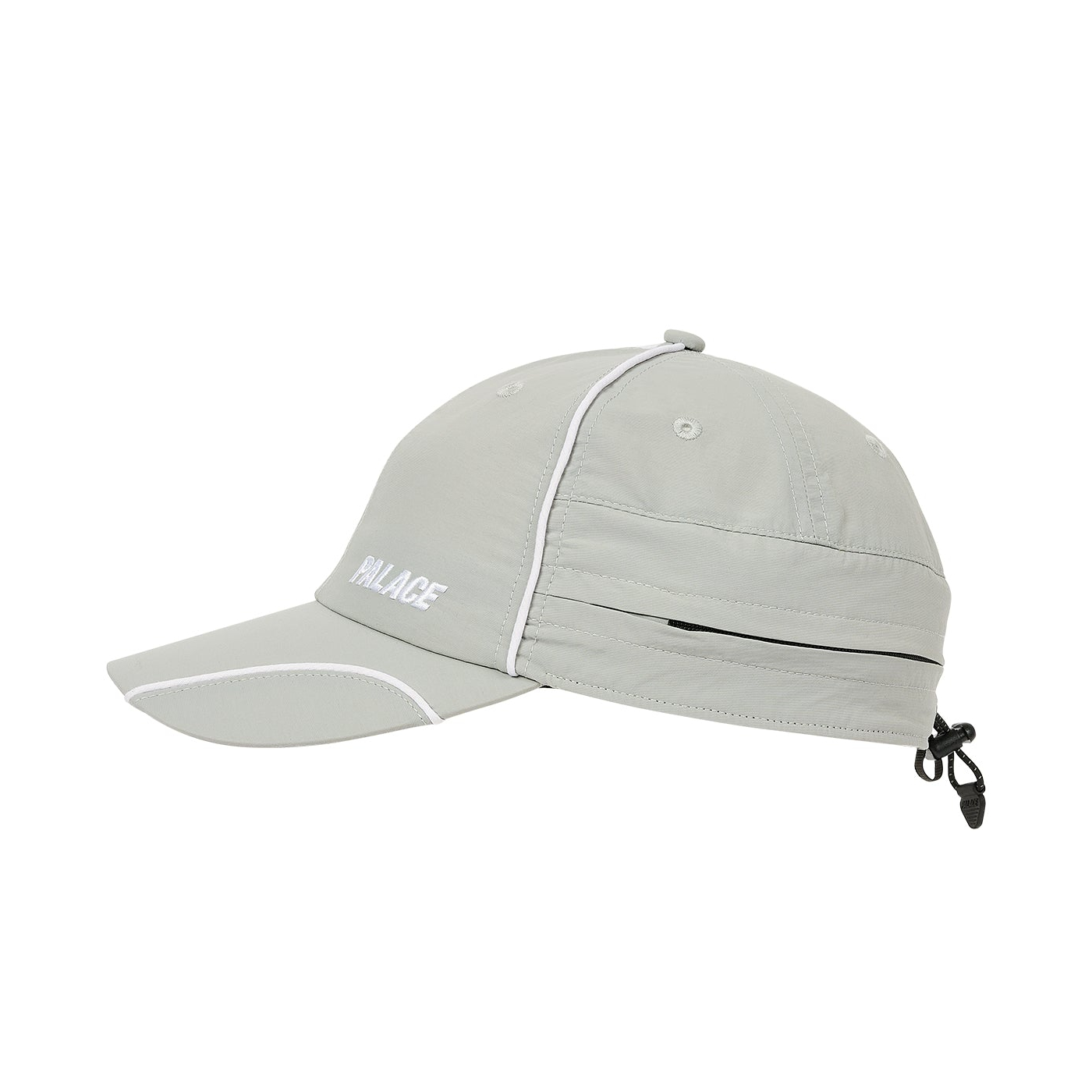 Thumbnail FONT ZIP SHELL NECK SAVER 6-PANEL GREY one color