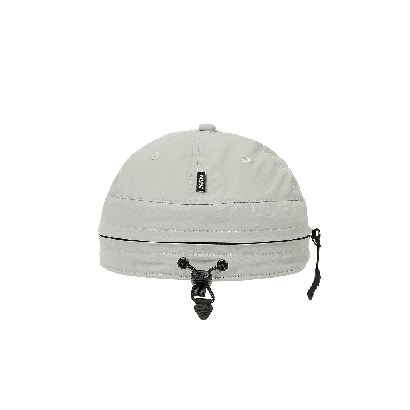 Thumbnail FONT ZIP SHELL NECK SAVER 6-PANEL GREY one color